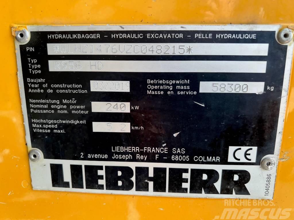 Liebherr R956 HD Escavatori cingolati
