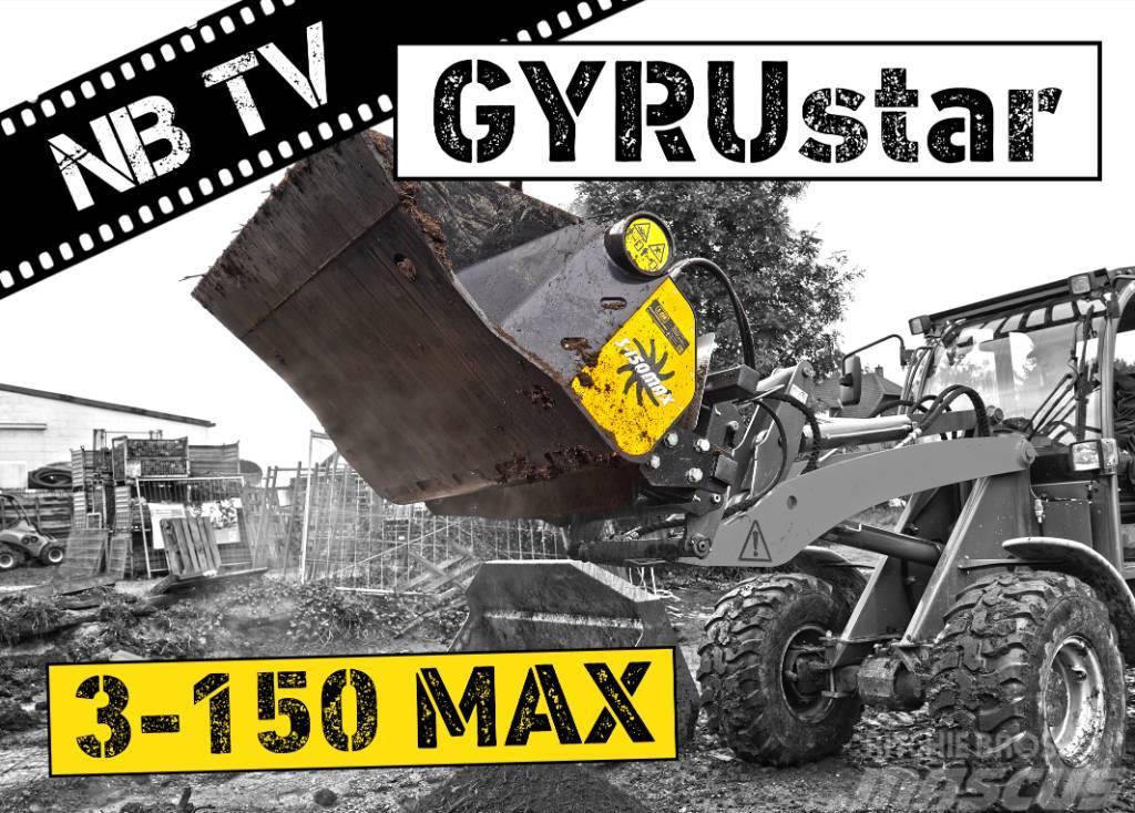 Gyru-Star 3-150MAX | Sieblöffel Radlader & Bagger Benne vaglianti