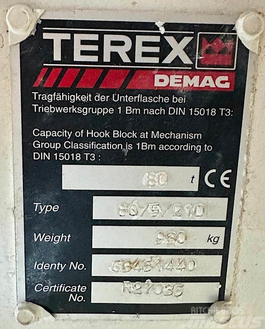 Terex Demag R27035 Parti e equipaggiamenti per Gru