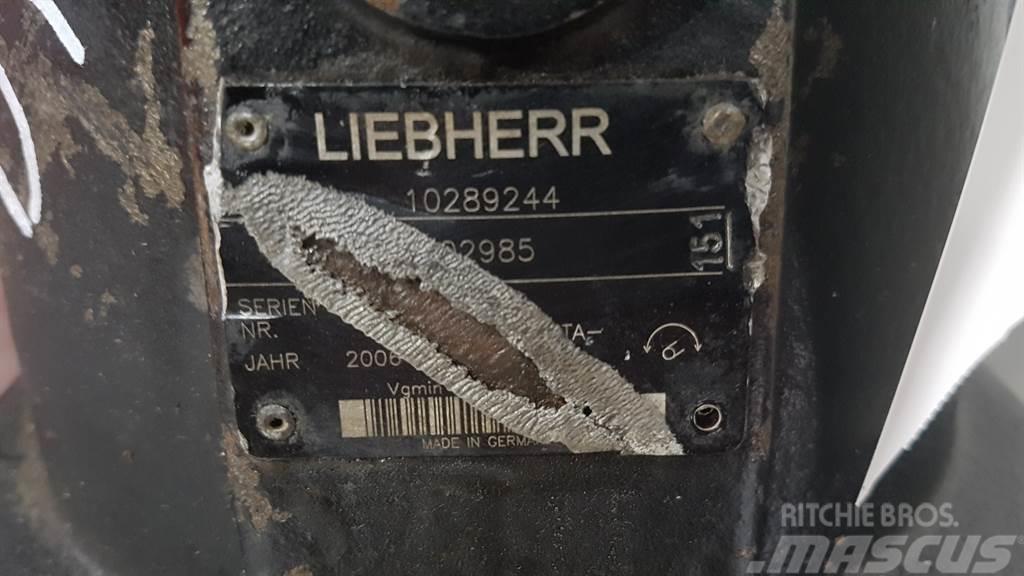Liebherr 10289244 - Drive motor/Fahrmotor/Rijmotor Componenti idrauliche