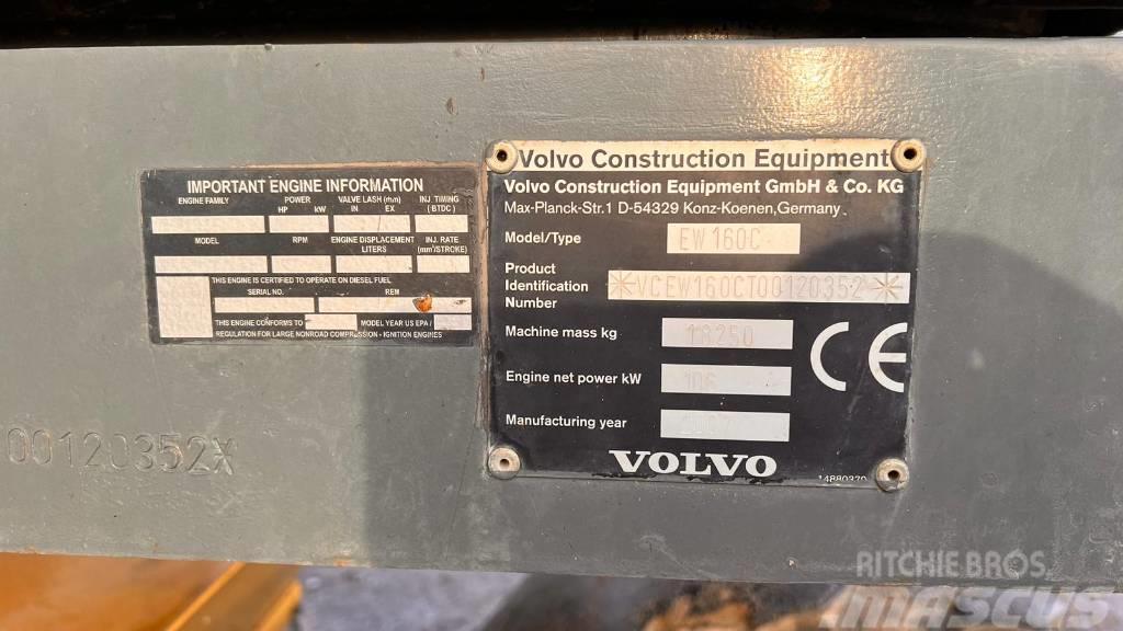 Volvo EW 160 C Escavatori gommati