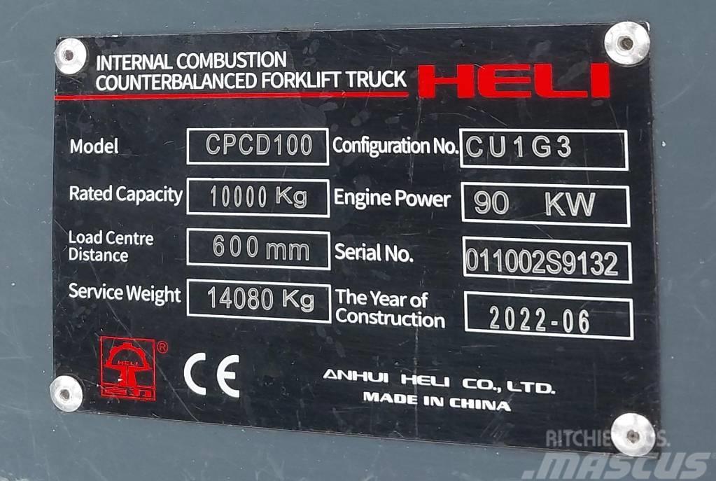 Heli 10 tonns dieseltruck - 3,75 m LH (PÅ LAGER) Carrelli elevatori diesel