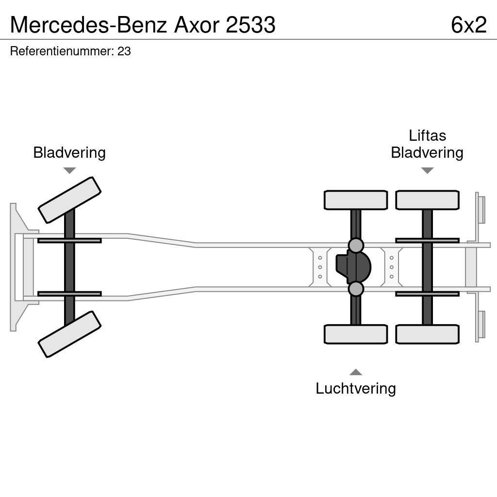 Mercedes-Benz Axor 2533 Camion con sponde ribaltabili