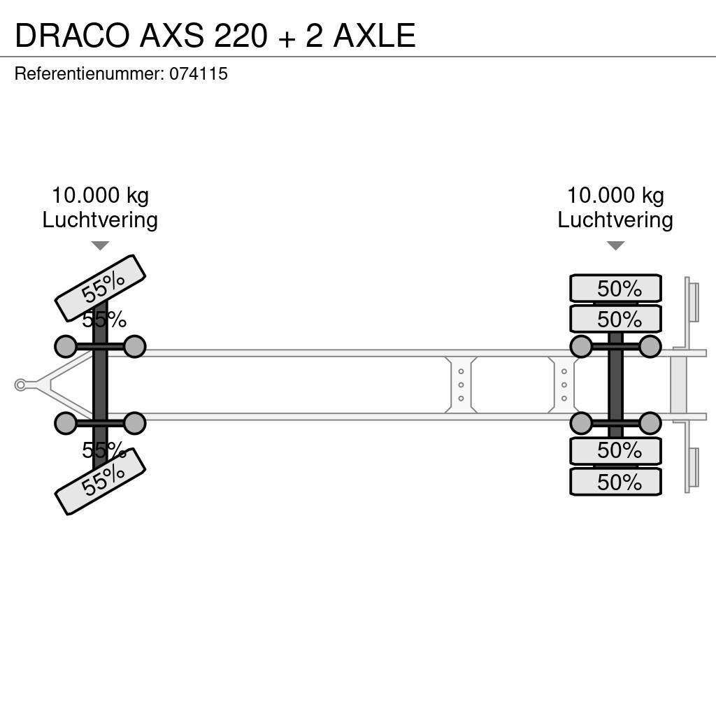 Draco AXS 220 + 2 AXLE Rimorchi centinati