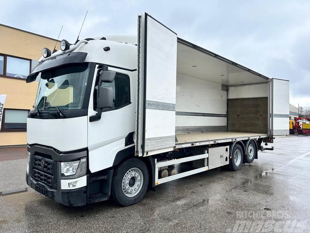 Renault T430 6X2 EURO6 + SIDE OPENING + BOX HEATING Camion cassonati