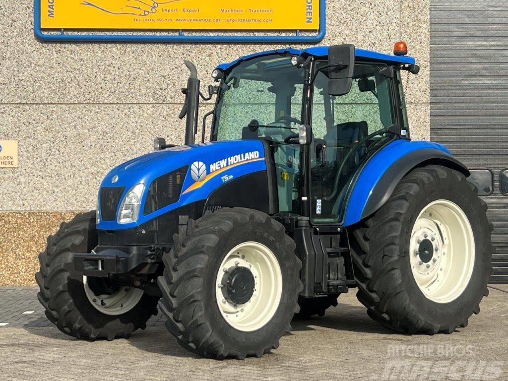 New Holland T5.115 Utility - Dual Command, climatisée, rampant Trattori