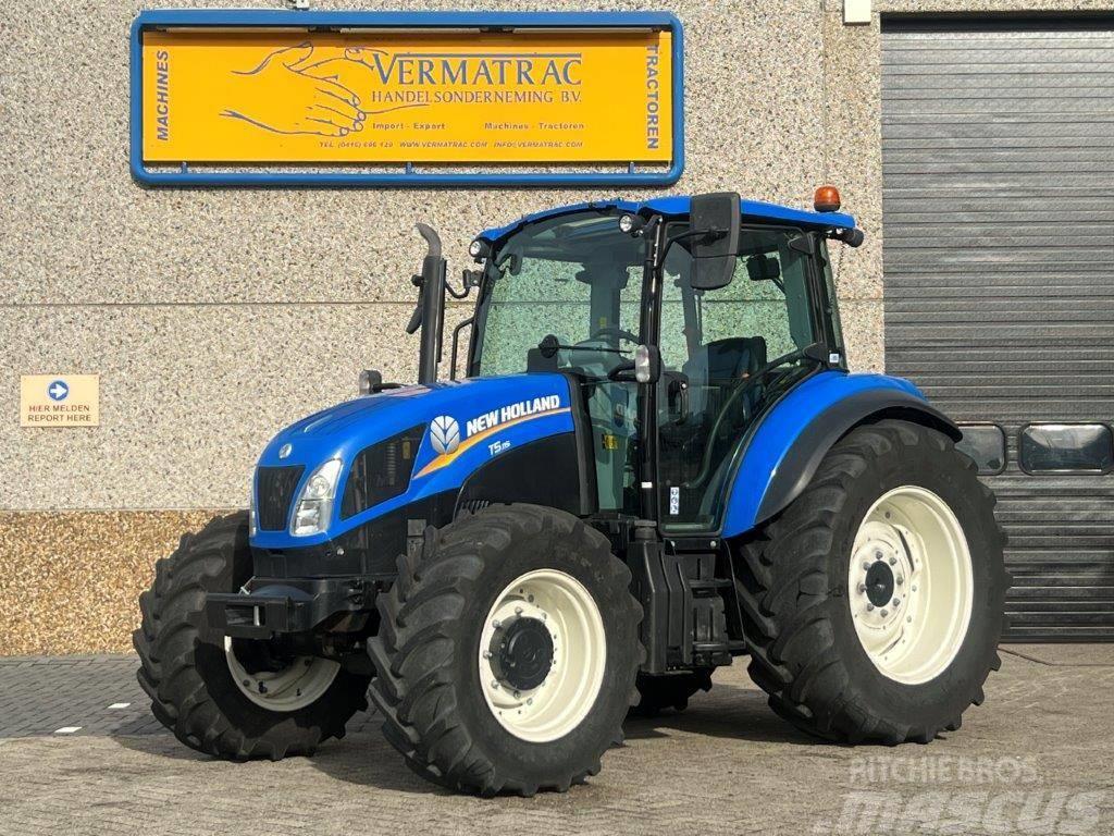 New Holland T5.115 Utility - Dual Command, climatisée, rampant Trattori