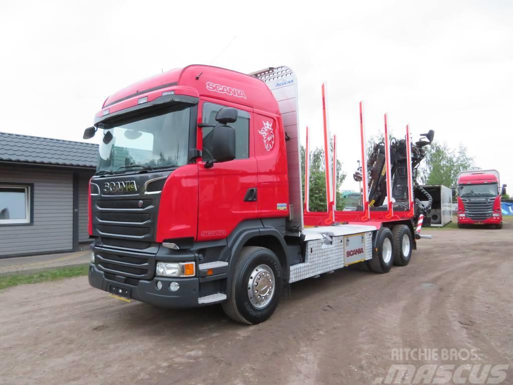 Scania R 450 Camion trasporto legname