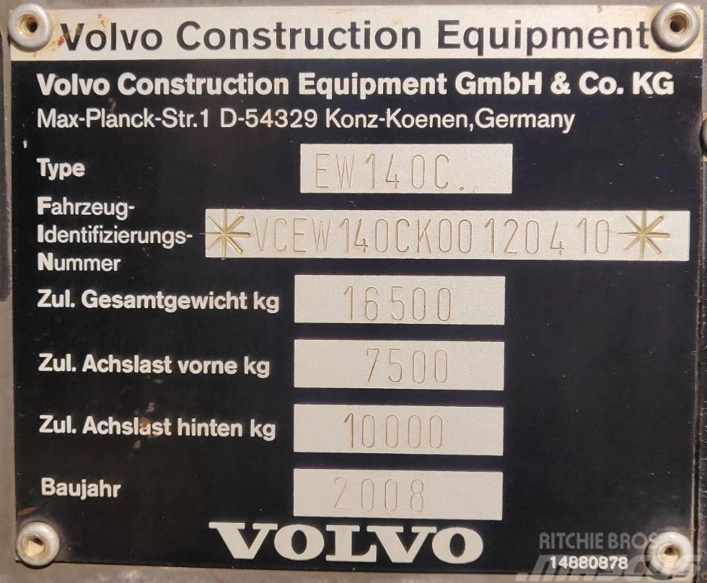 Volvo EW 140 C Escavatori gommati