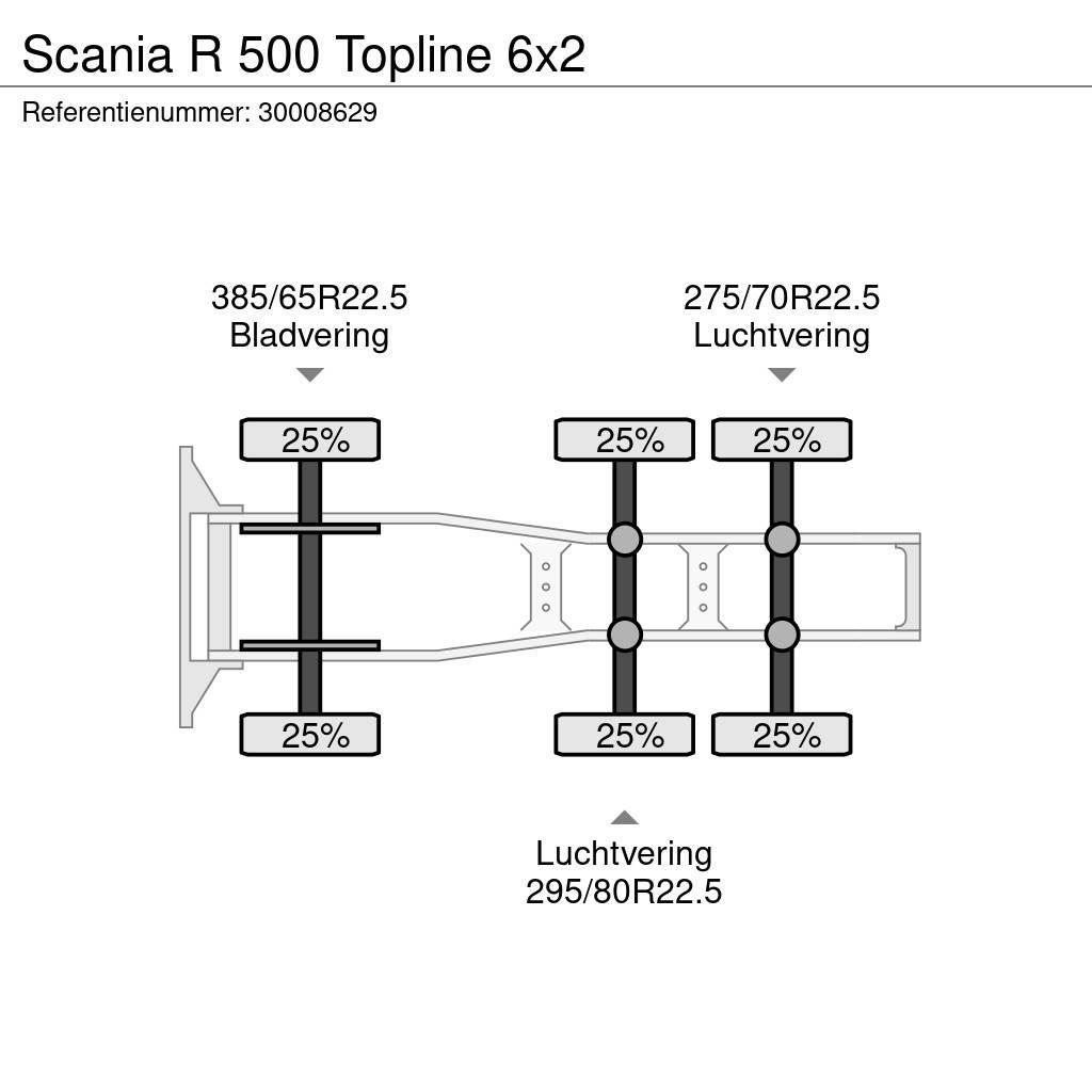 Scania R 500 Topline 6x2 Motrici e Trattori Stradali