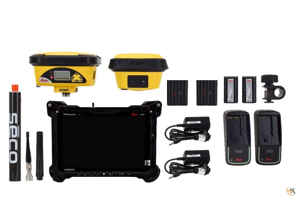 Leica iCON iCG60 & iCG70 900MHz Base/Rover w/ CC200 iCON Altri componenti
