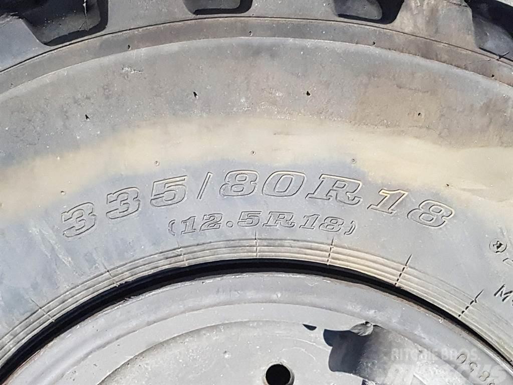 Ahlmann AS50-Solideal 12.5-18-Dunlop 12.5R18-Tire/Reifen Pneumatici, ruote e cerchioni