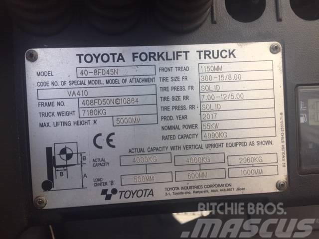 Toyota 40-8FD45N Carrelli elevatori diesel