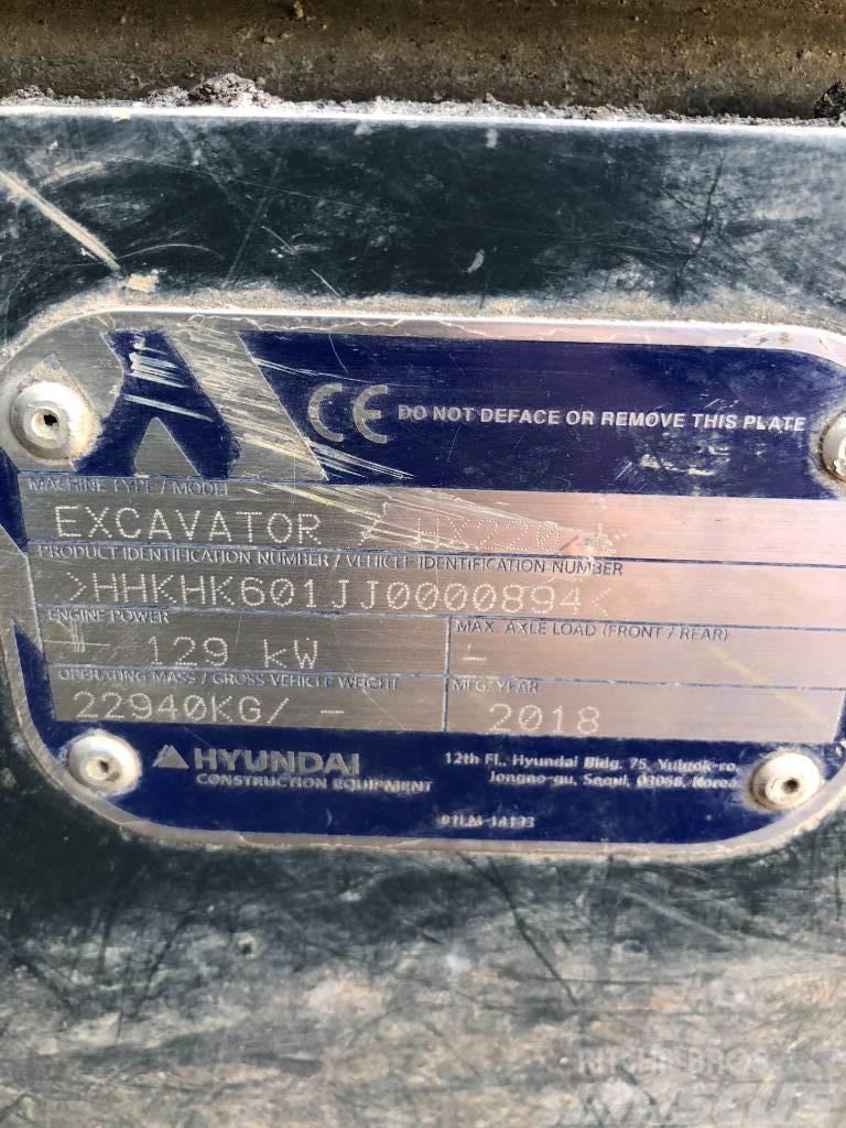 Hyundai HX 220 L Escavatori cingolati