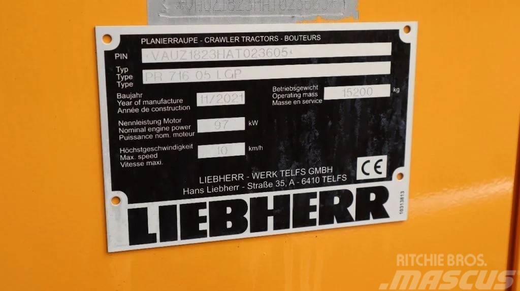 Liebherr PR 716 LGP | 3-SHANK RIPPER | 147 HOURS! Dozer cingolati