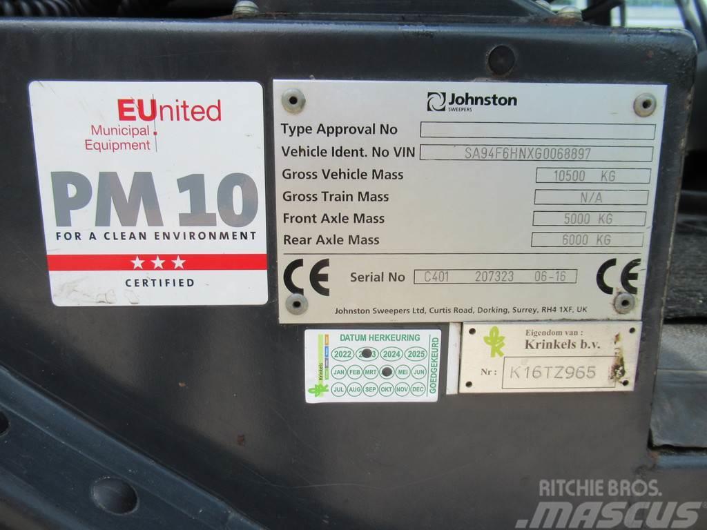Johnston C401 EURO6 Veegmachine Autocarro spazzatrice