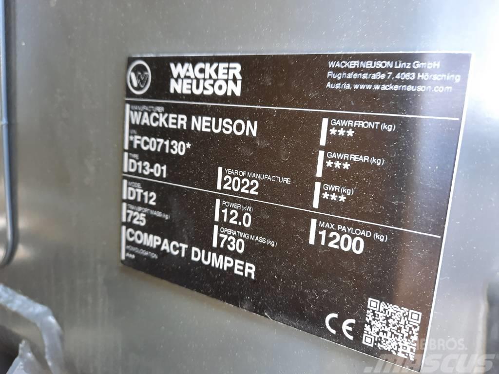 Wacker Neuson DT12 Dumper cingolati