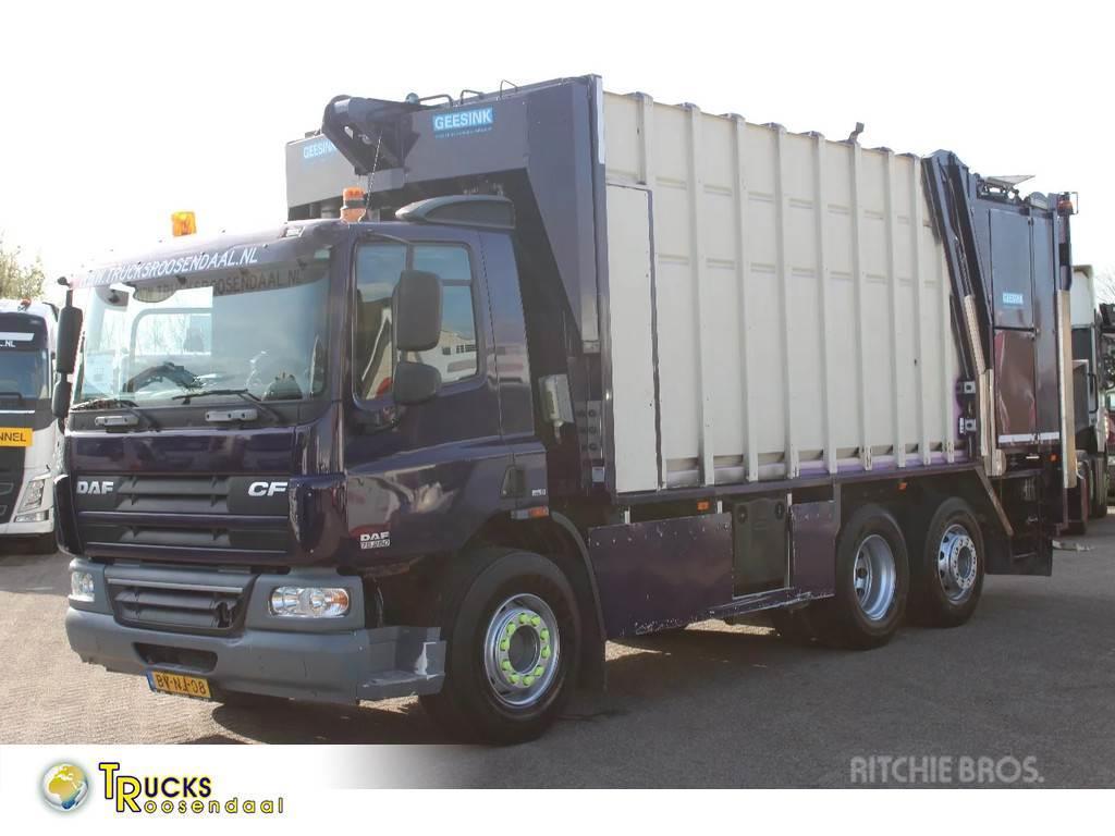 DAF CF 75 .250 + euro 5 + 6X2 Camion dei rifiuti