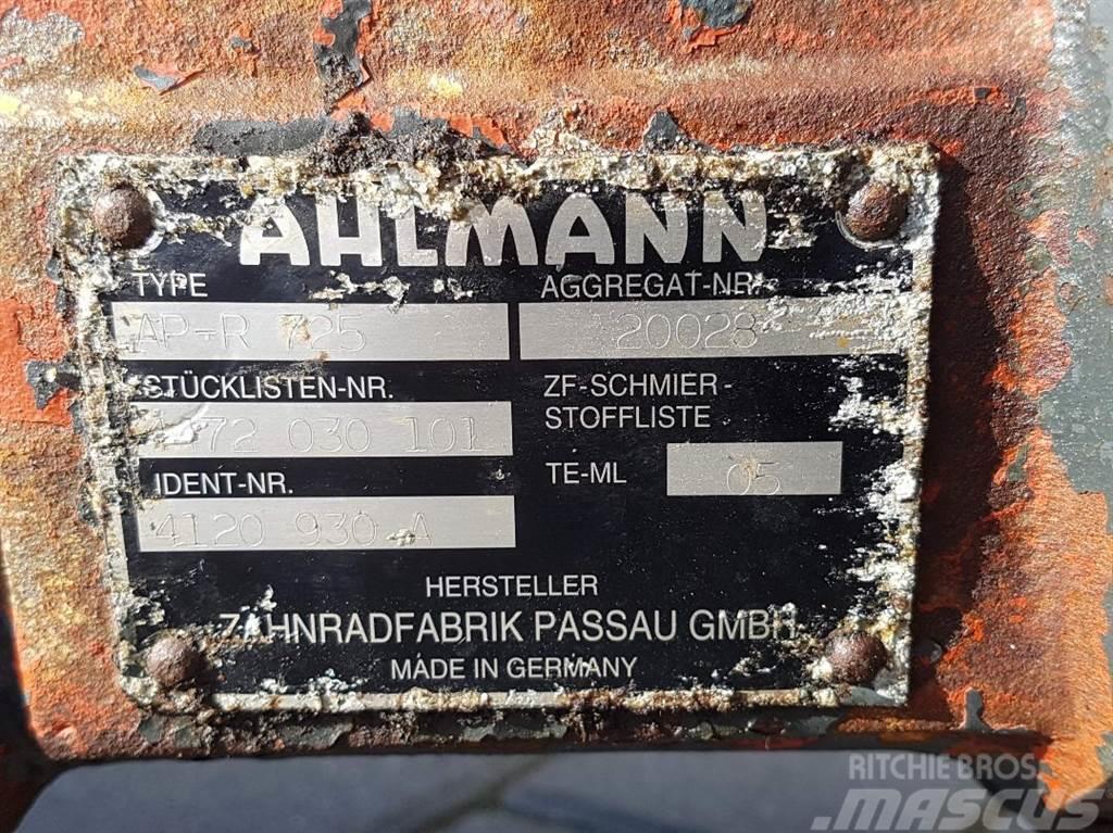 Ahlmann AL75-4120930A-ZF AP-R725-Axle/Achse/As Assi