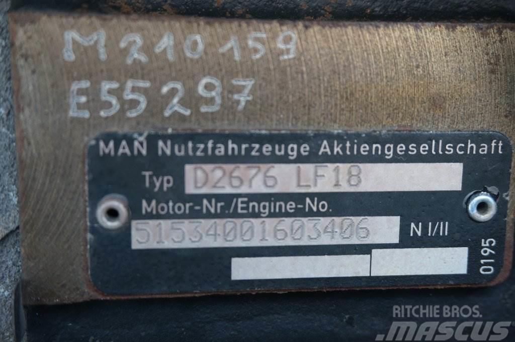 MAN D2676LF18 EURO5 480ps Motori