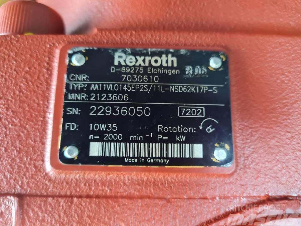 Rexroth A11VLO145EP2S/11L-NSD62K17P-S Abbattitrici, Disboscatrici