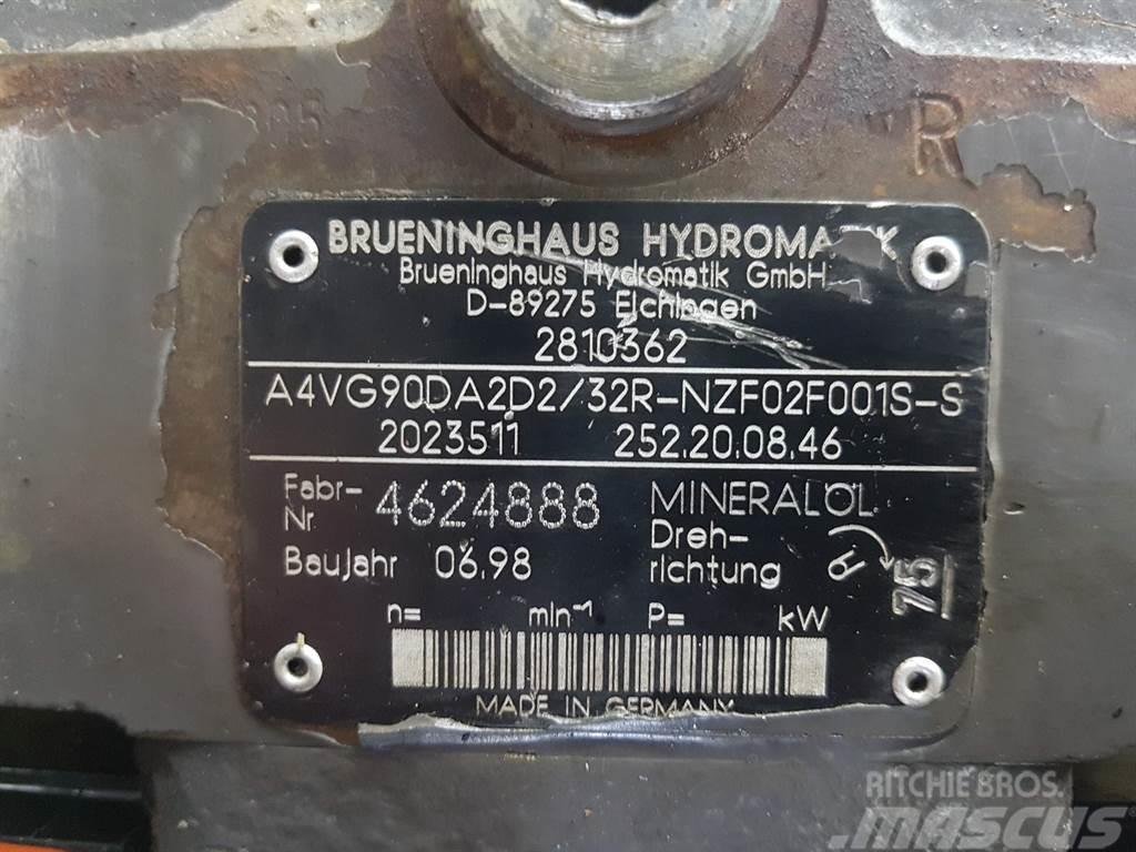 Brueninghaus Hydromatik A4VG90DA2D2/32R - Volvo L45TP - Drive pump Componenti idrauliche