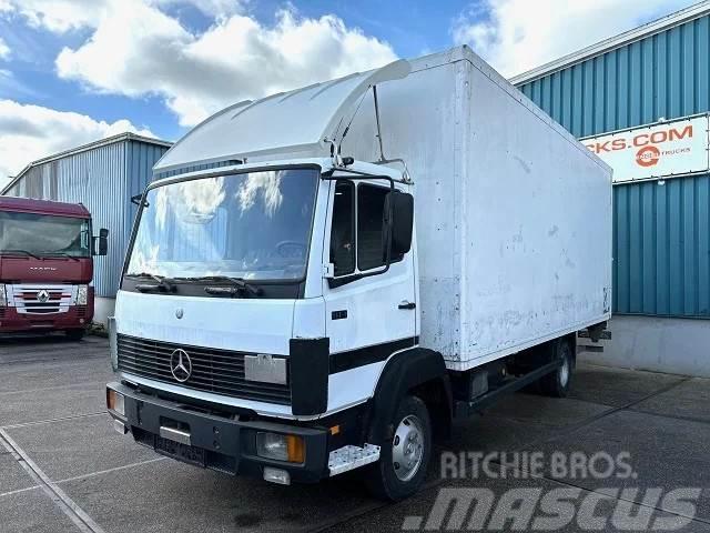 Mercedes-Benz LK 814 6-CILINDER WITH PLYWOOD BOX (FULL STEEL SUS Camion cassonati