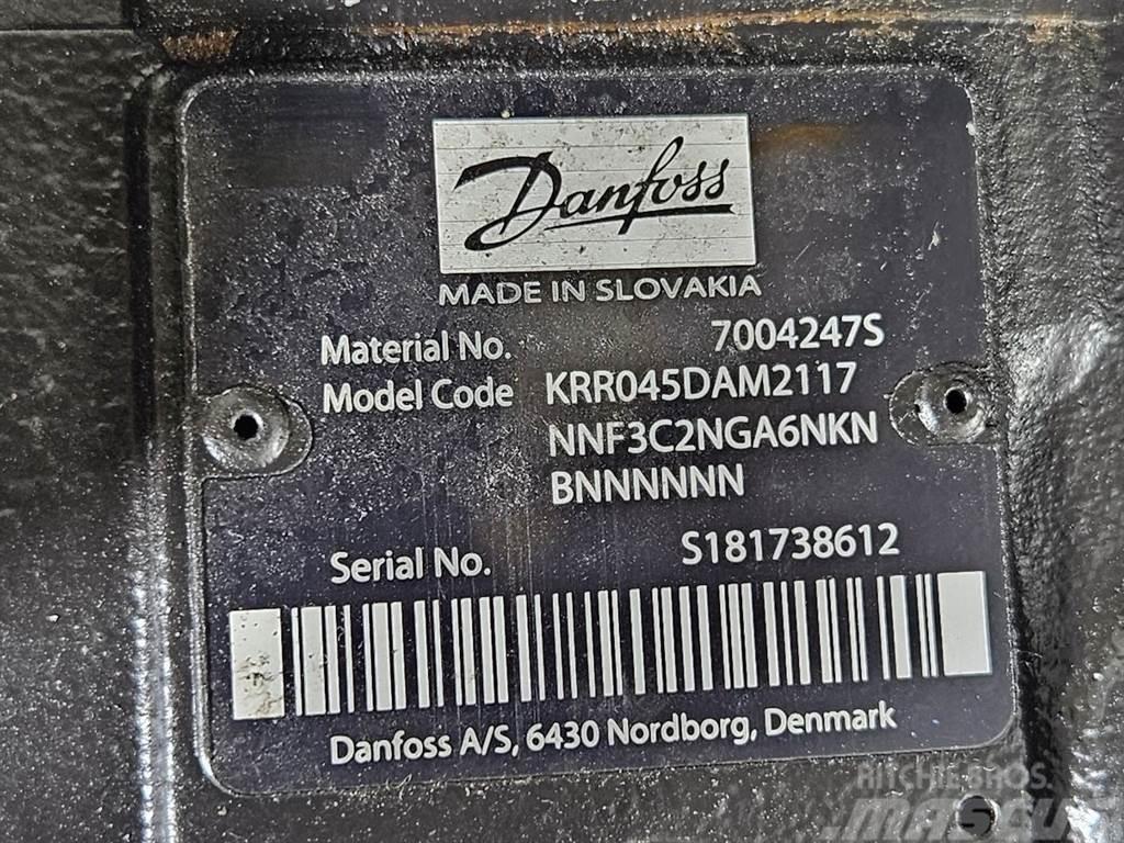 Sauer Danfoss KRR045DAM2117-7004247S-Load sensing pump Componenti idrauliche