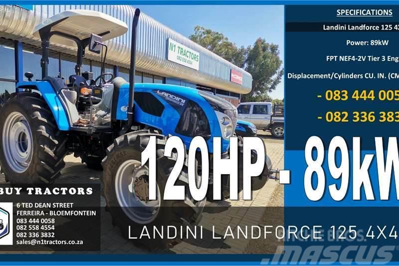 Landini Landforce 125 4WD Trattori