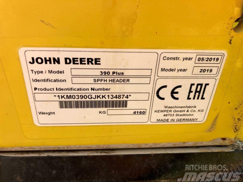 John Deere 390 Plus Trince semoventi
