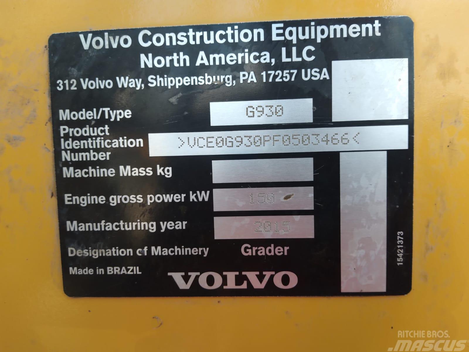 Volvo G 930 Motorgraders