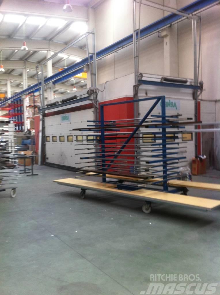  Paint Booth 15mx5mx5.9m air flow second hand Altro