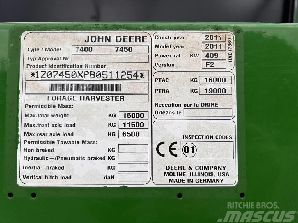 John Deere 7450 Trince semoventi