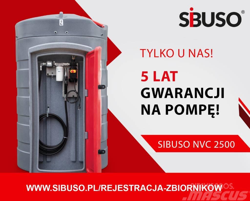 Sibuso NVC 2500L zbiornik Diesel z szafą Serbatoi