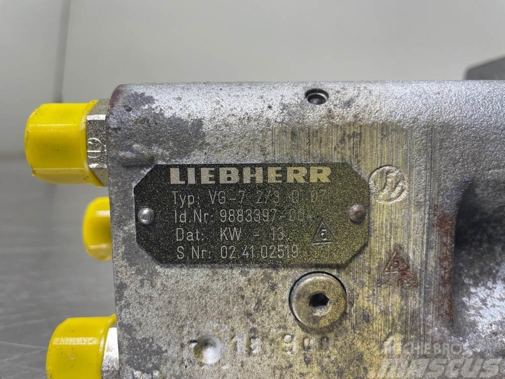 Liebherr A924B-9883397-Servo valve/Servoventil/Servoventiel Componenti idrauliche