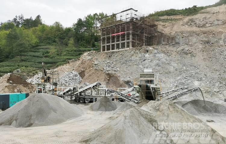 Liming PE600*900 mobile jaw crusher with diesel engine Frantoi mobili