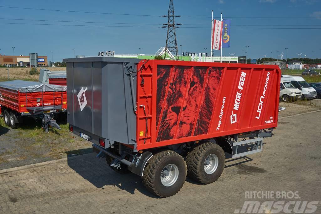 Metal-Fach T935/6 - 32m3 trailer with front sliding wall Rimorchi multiuso