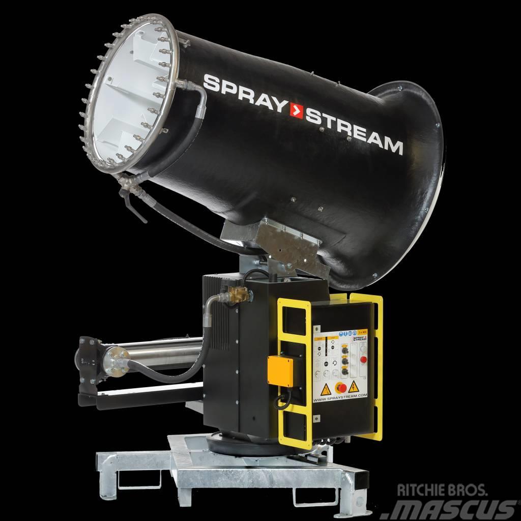 SprayStream STØV / FOG  Cannons   -         Støv/lugt-kontrol Sistemi di nebulizzazione