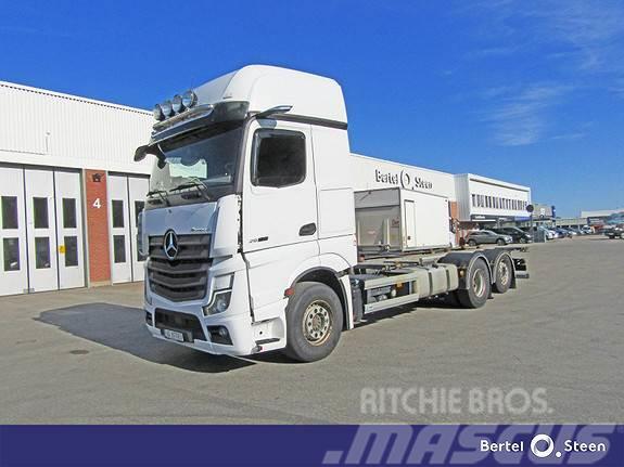 Mercedes-Benz Actros 2558L 6X2 Camion portacontainer