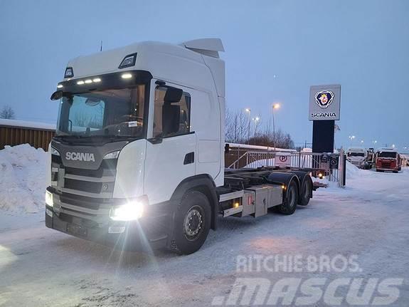 Scania G 500 B6x2NB Camion portacontainer