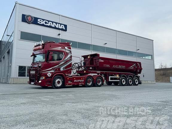 Scania R 730 A6x4NB Tipptrekker med 2020 mod Carnehl Tipp Motrici e Trattori Stradali