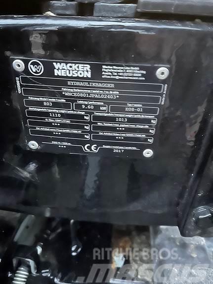 Wacker Neuson 803 Dual power Miniescavatori
