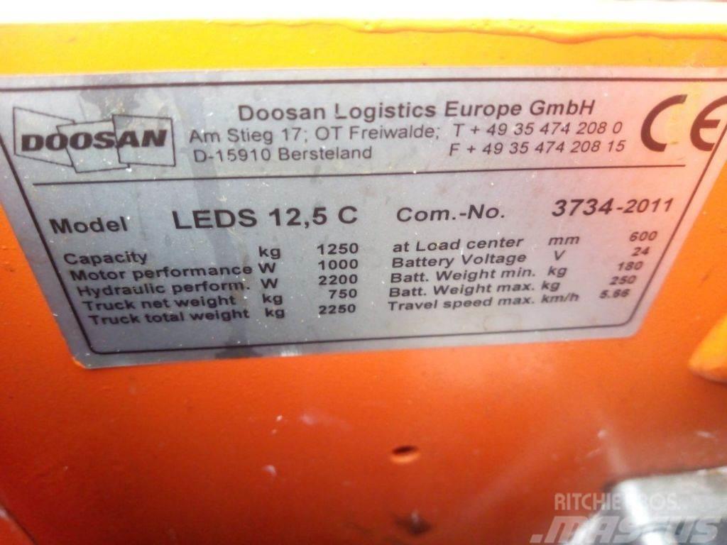 Doosan LEDS 12,5C Transpallet uomo a terra