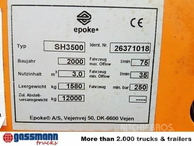 Epoke Salzstreuer SH 3500 mit Hydraulikantrieb Altri accessori per trattori