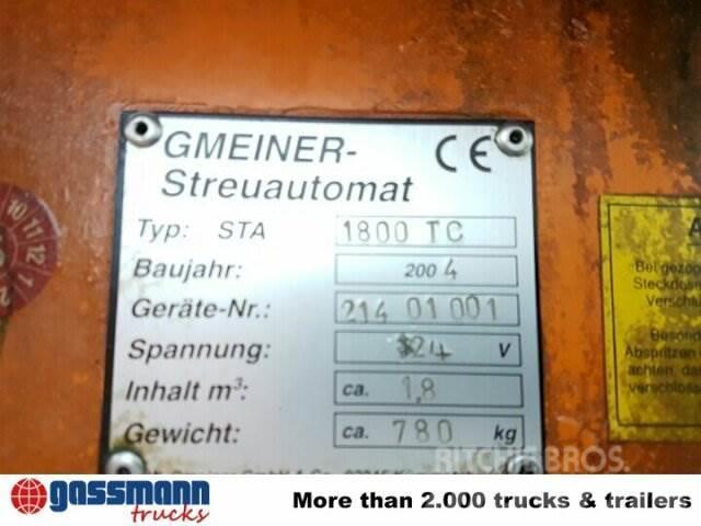 Gmeiner Streuautomat STA 1800 TC mit Altri accessori per trattori