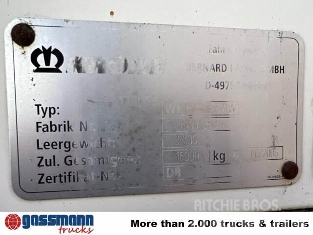 Krone WP 7,3 LS4-BW Wechselbrücke Camion portacontainer