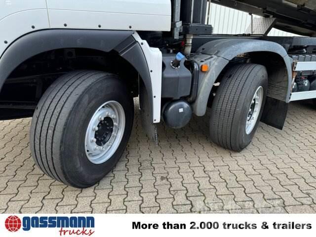 MAN TGS 35.500 8X4 BB, Intarder, Stahlmulde ca. 14m³, Camion altro