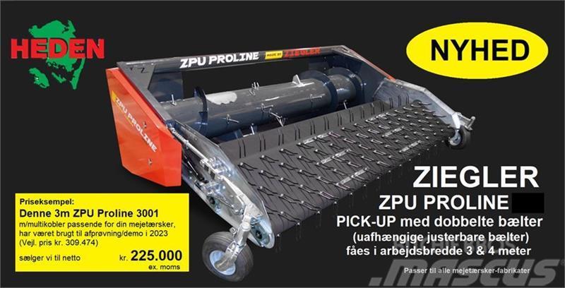 Ziegler ZPU ProLine  Pick-up med dobbeltbælter Pick up/Fiancata ribaltabile