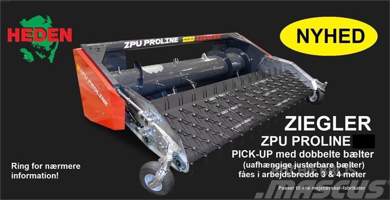 Ziegler ZPU ProLine  Pick-up med dobbeltbælter Pick up/Fiancata ribaltabile