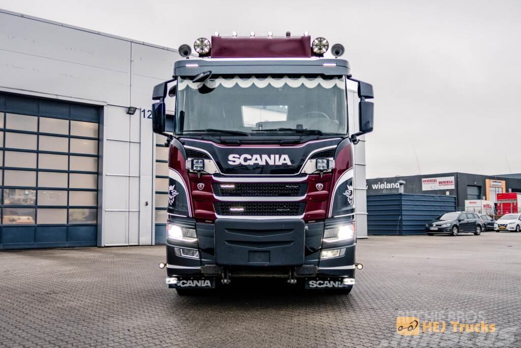 Scania R500 B8x2/*6NB m. Kroghejs Camion con gancio di sollevamento